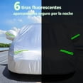 thumbnail image 4 of Cubierta para Automóvil de Universal Impermeable Anti UV,Funda de Coche SUV,a Prueba Polvo, residuos, Viento y Rayos UV, Adecuado para camionetas, SUV y automóviles, 4 of 7