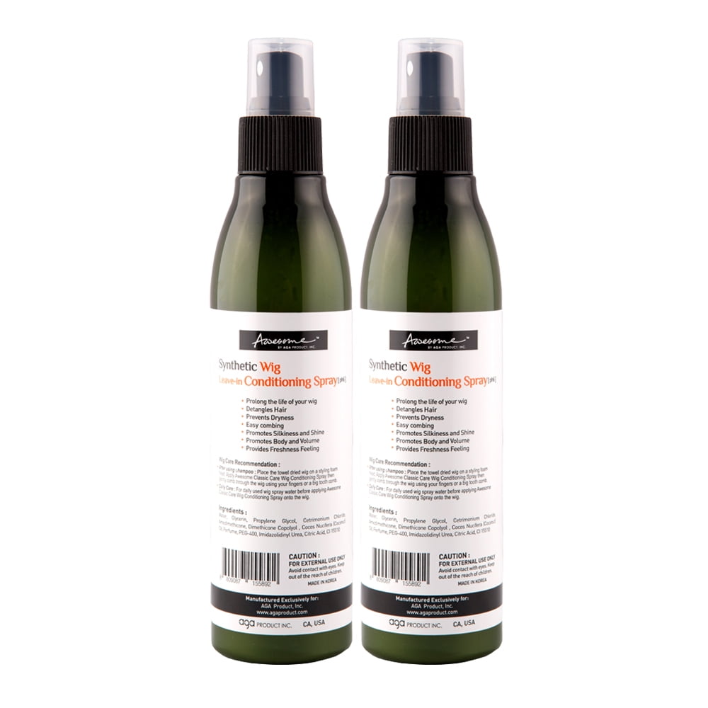 [Set of 2] Awesome Synthetic Wig Leavein Conditioning Spray [pH6