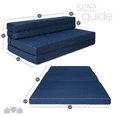 Milliard TriFold Foldable Floor Mattress and Sofa Bed for Adults