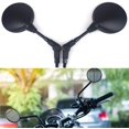 thumbnail image 1 of Motorcycle Rear View Side Mirrors mm Chrome for Honda Sports Bike Suzuki Scooter Cruiser, 1 of 7