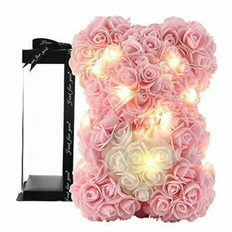 Flower teddy cheap bear