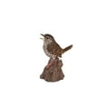 thumbnail image 3 of Bird Decorative Object-Motion Activated Singing Troglodytes Standing on Stump, Statue Décor, Home Décor, 3 of 5