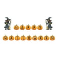 thumbnail image 1 of Happy Halloween Decorations Witch Pumpkin Signs For Garden Decorations(16 PCS), 1 of 10