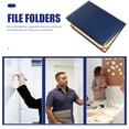 thumbnail image 3 of Carpeta portafolios Carpeta de oficina Carpeta de archivos Organizador Portadocumentos de papel Portafolios de oficina Material de oficina, 3 of 7