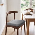 thumbnail image 6 of Velvet Stretch Dining Chair Seat Covers Elastic Cushion Slipcovers,B, 6 of 6