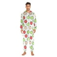 thumbnail image 6 of joogoo Apples Fruits Unisex Adults Onesies Pajamas Jumpsuits L, 6 of 7