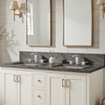 thumbnail image 5 of KINGTACK Bathroom Sink Faucet, 8 inch Brushed Nickel Bathroom Faucet with Pop Up Drain, 2 Handle Vanity Faucet with Water Supply Hoses, 5 of 11
