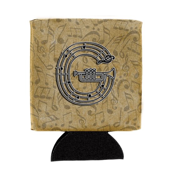 Carolines Treasures CJ2004-GCC Letter G Musical Instrument Alphabet Can or Bottle Hugger  Can Hugger multicolor