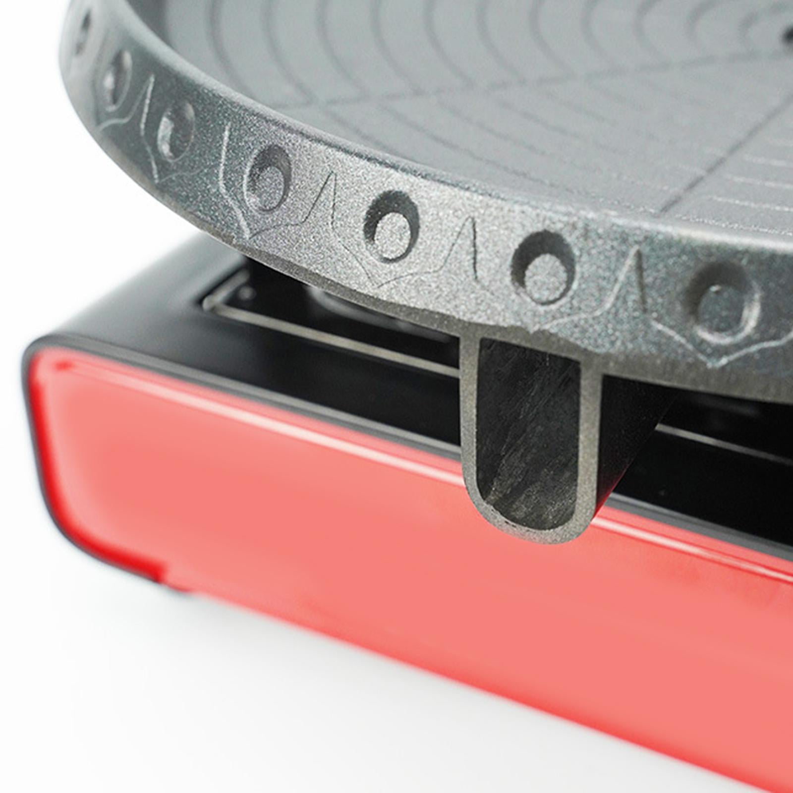 Vensio 11-Inch Portable Non-Stick Grill Pan Lightweight Induction Frying Tray for Outdoor Camping BBQ