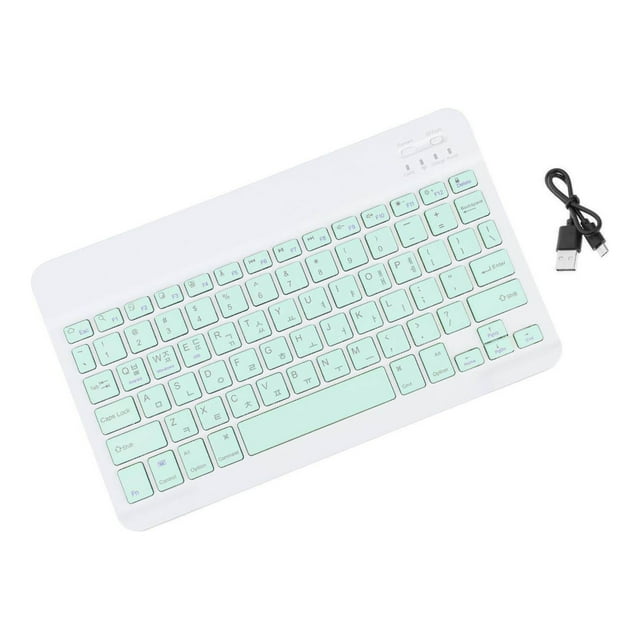 Compact Rechargeable Korean Replaces for iOS TV Smartphone High layout quiet silent Green