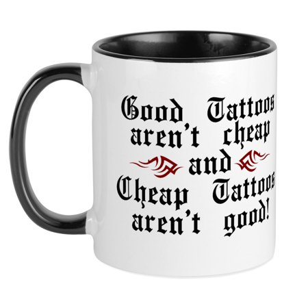 

CafePress - Good Tattoos Mug - Ceramic Coffee Tea Novelty Mug Cup 11 oz
