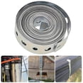 thumbnail image 2 of Galvanized Steel Tape Hanger Strap Pre-Punched Multi-Slot Metal Tape For Secure Fastening In Plumbing, 2 of 12