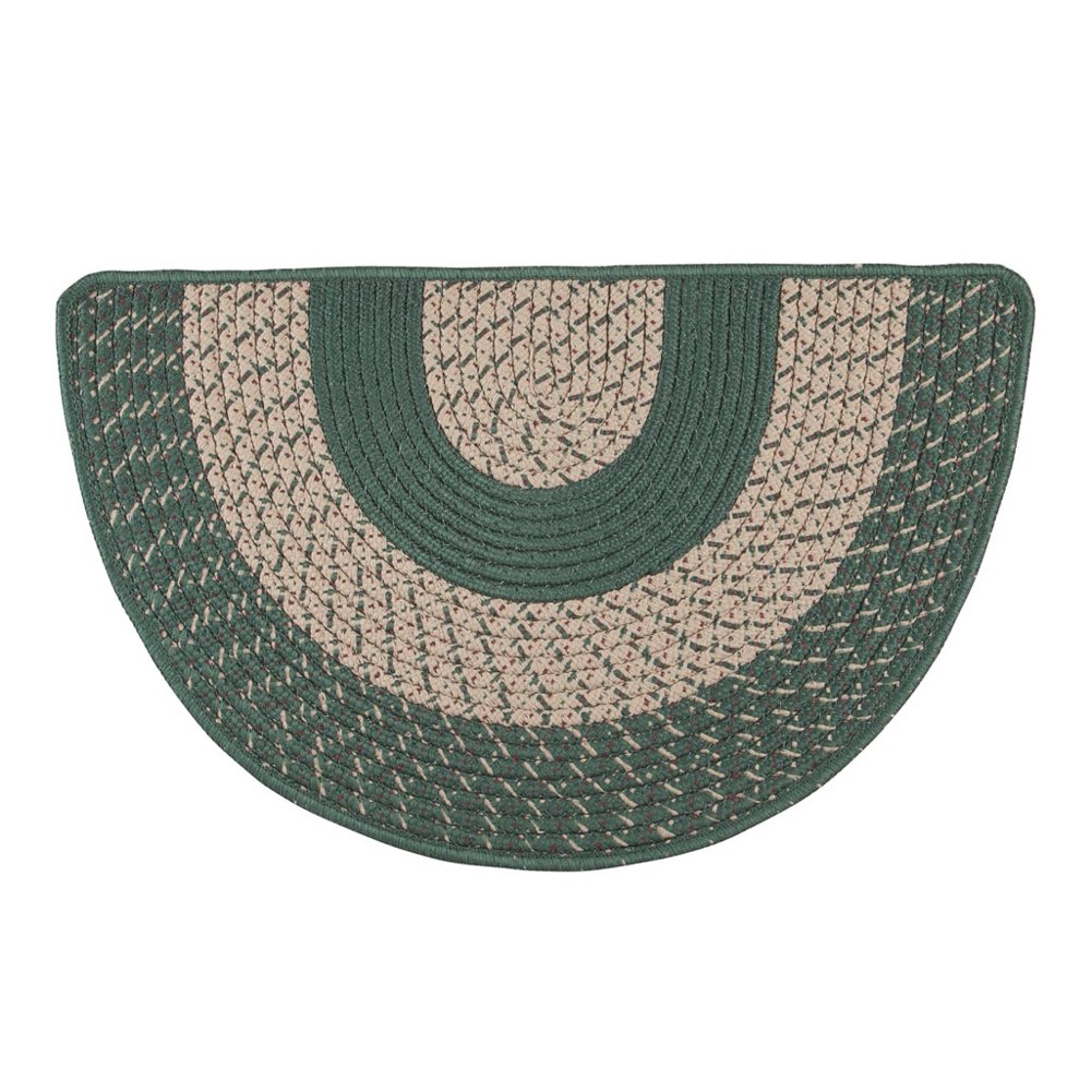 MultiColor Braided Slice Rug by OakRidge AccentsTM ? NonSlip Backing