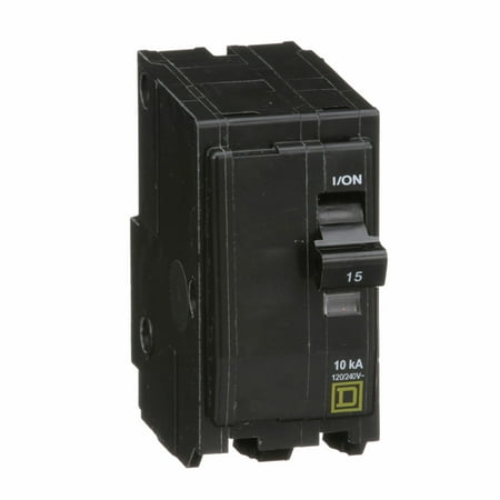 Schneider Electric QO 15 amps Plug In 2-Pole Circuit Breaker