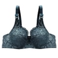 thumbnail image 2 of WCJM Green Womens Cut Bra Underwear Bralette Crop Top Female Bra Brassiere Bra Thin Cup Bra Unpadded Bra, 2 of 8