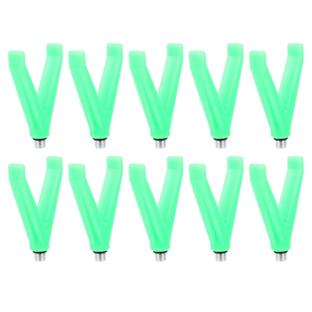 Fishing Rod Mount, HOLDS RODS STEADY FLEXIBILITY Rod Butt Rest 10Pcs for Fishing Pole V-Head,U-Head