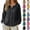 14# Black, variant on Womens Summer Beach Shirts Pleated Flowy Tops Vacation Coverups Button Down Long Sleeve Boho Gauze Blouses,Sky Blue XXL