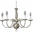 thumbnail image 2 of Volume Lighting Lustre V3565-33, Finition Nickel Brossé, 2 of 3