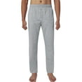 thumbnail image 2 of Big & Talls Men's Pajama Pants Bamboo Cotton Lounge Sleep Bottoms Soft Stretch Lightweight Men Exercise Pants Sleep Pant with Pockets,up to size 3XL/Black,Gray, 2 of 8