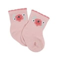 thumbnail image 5 of Gerber Baby Girls Wiggle Proof¢ Socks, 4-Pack, 5 of 8