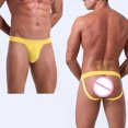 thumbnail image 3 of Men's Low-Rise Solid Color Highly Breathable Briefs, 3 of 3