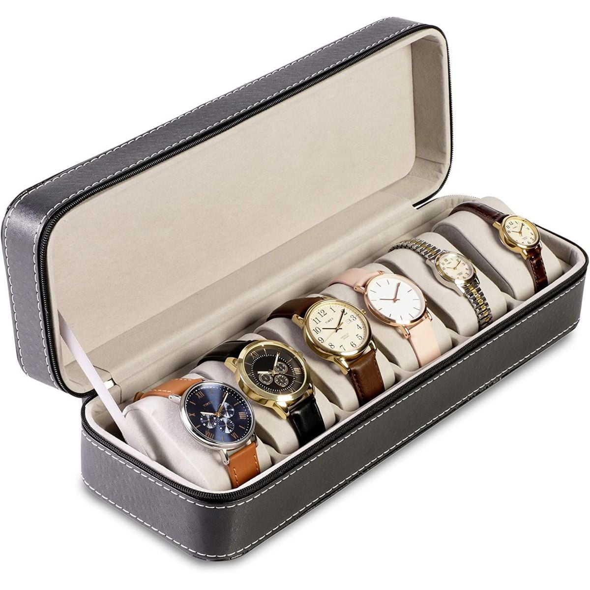 3 x Blue Velvet Bracelet/Watch Box High Quality Jewellery Shop Packaging box
