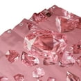 thumbnail image 2 of Pink Crystal Diamonds Shower Curtain 72X72In For Bathroom, Waterproof Fabric Quick Dry Soft Decoration Set, 2 of 5
