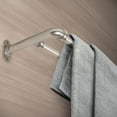 thumbnail image 3 of 5/8" Dia Double Blackout Curtain Rod 28-48 inch in Satin Nickel,(BOT63-285D), 3 of 4