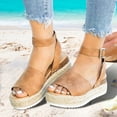 thumbnail image 4 of Sandalias informales para mujer, zapatos de punta abierta a la moda, regalo de temperamento para amigos y familiares, 4 of 8