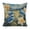blue birds 1, variant on dogs sunglasses blanket Linen toss pillowcase decoration pillowcase gifting preferred 18x18 inch cushion cover sofa pillowcase sofa bedroom living room car