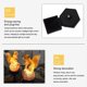 thumbnail image 5 of Solar Lights, Outdoor Waterproof Solar Powered LED Squirrel Animal Decorative Lamps, Garden Courtyard Landscape Lighting Stakes,A, 5 of 5