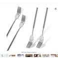 thumbnail image 2 of Fourchette Extensible en Acier Inoxydable Fourchette Télescopique Fourchette Réglable Extensible 8.7 à 25.6 Pouces Fourchette Étendue Fourchette Rétractable Long Manche Fourchette à Dîner pour Barbecue Fruits Dessert, 2 of 6