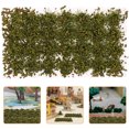 thumbnail image 3 of 1 Box Olive Green Nylon Simulated Grass Cluster For Diy Fake Grass Decor 6.10X2.40X0.08In, 3 of 9