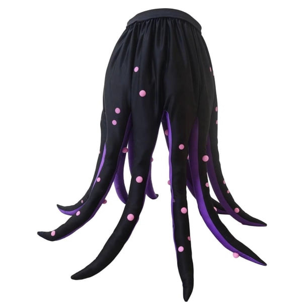 Disfraz pulpo para cosplay, disfraz tentáculos para Halloween, ideal para fiestas temáticas y carnavales. Largo