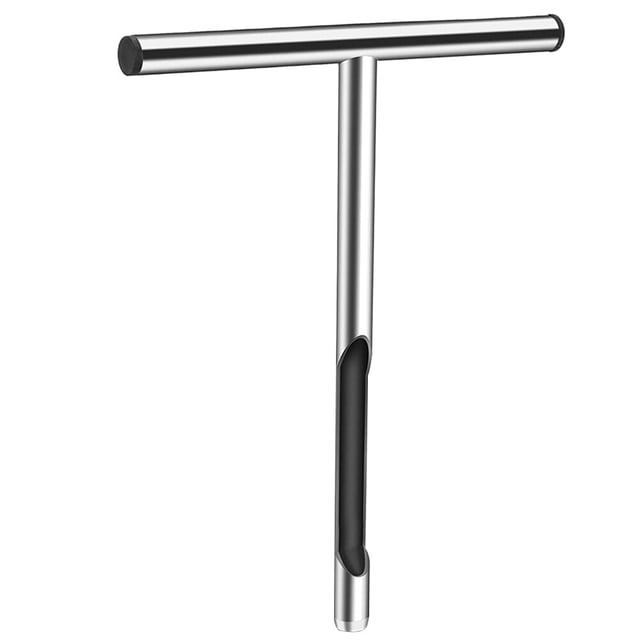 1Pcs Soil Probes For Soil Sampling 35X16X2.5CM 304 Stainless Steel T Handle For Agriculture Lawn Care