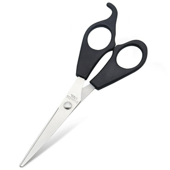 Stainless Steel Hair Cutting Scissors 6.1 Inch Hairdressing Razor Shears Professional Salon Barber Haircut Scissors, Home Use for Men Women Adults Kids Babies