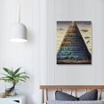 thumbnail image 3 of JEUXUS Geologic Time Scale Dinosaur Poster Vintage Poster Canvas Painting Wall Art Poster Suitable for Bedroom Living Room Decoration, 3 of 4