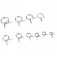 thumbnail image 4 of 150Pcs/Set Stainless Steel Spring Clip Hose Clamp Fastener Fuel Line Hose Water Pipe Air Tube Car Plumbing Tools, 4 of 6