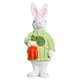 thumbnail image 2 of Figurita de resina decorativa de conejo de Pascua – Rosa, Verde • Adorno de mesa de 15x6,5 cm • Regalo para jardín y salón • Adorable decoración navideña para el hogar, 2 of 6