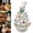White-LP, variant on Lighted Easter Rabbits Tree, Ceramics Glowing Rabbits Tree Figurines Lighted Easter Rabbits Tabletop Tree with Colorful Lamp, Tabletop Rabbit Tree for Spring Easter Holiday Decor