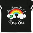 thumbnail image 4 of Inktastic Big Sis St Patricks Irish Sister Announcement Girls Toddler T-Shirt, 4 of 5