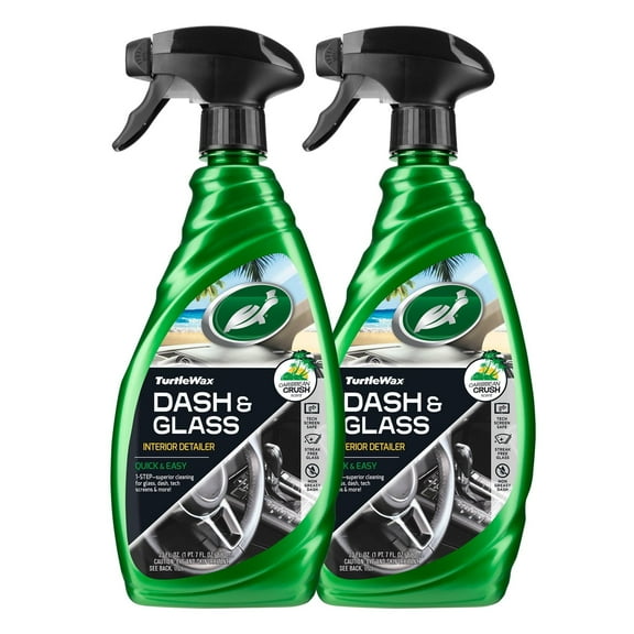 Turtle Wax Dash & Glass Interior Detailer 23 fl oz 2-Pack