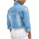 thumbnail image 1 of Moda mujer manga larga Tops prendas de vestir vaquero cuello vuelto chaqueta abrigo Pompotops  gfhjh14039, 1 of 5