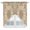 Orange beige, variant on Swag Valance Curtains for Windows, Boho Orange Light Filtering Kitchen Curtains with Rod Pocket, Southwestern Ethnic Geometric Vintage Window Treatment Valances for Living Room, 36x45 - 2 PCS