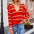 thumbnail image 2 of Siilsaa Oversized Sweaters for Women Lightweight Soft Tops 2024 Versatile Dressy Blouse Short Sleeve Knit Sweaters Fashion Trendy Red,M, 2 of 5