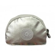 Kipling Bunny Metallic Ladies Small Platinum Metallic Nylon Wallet AC-8098