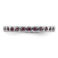 thumbnail image 3 of Rhodolite Garnet Sterling Silver Ring, 3 of 9