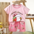 thumbnail image 3 of Toddler Baby Boy Clothes 6 9 18 24 Months 2T 3T 4T 5T Boys Cute Summer Short Sleeve T-Shirt Tops Shorts Clothes Sets Baby Boy Outfits, 3 of 3
