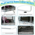 thumbnail image 6 of Baxluxe Toddler Trampoline for Kids Ages 3-8, 55in 7-in-1 Upgraded Indoor Trampoline with Net ,500lbs Capacity Safe Trampoline Toys,Inside Mini Trampoline Boys Girls Outdoor Adjustable Height, 6 of 8