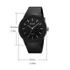 thumbnail image 3 of Reloj de pulsera de cuarzo analógico con movimiento silencioso, impermeable, estilo deportivo casual, unisex para estudiantes, chicos y chicas adolescentes., 3 of 9